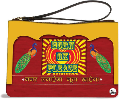 

Nutcaseshop Indian Truck Art Pouch(Multicolor)