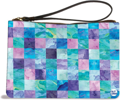 

Nutcaseshop Pink And Blue Stone Pouch(Multicolor)