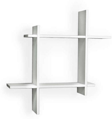 

The New Look PLUS1 MDF Wall Shelf(Number of Shelves - 2, White)