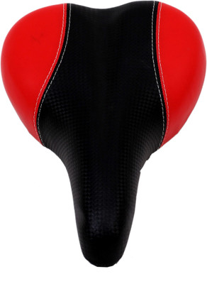 

sadem RED FOAM BICYCLE Saddle(Red, Black)