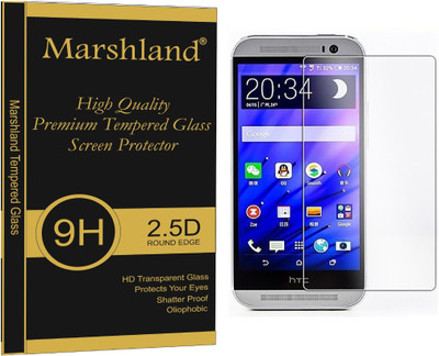 MARSHLAND Tempered Glass Guard for HTC One M9(Pack of 1)