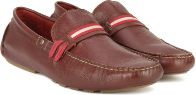 

Steve Madden Loafers For Men(Red, Red leather