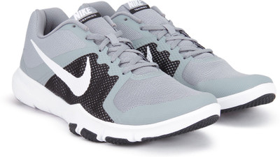 Nike FLEX CONTROL Training Shoes For Men(Black, Grey)