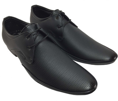 

buymore Formal black Derby For Men(Black