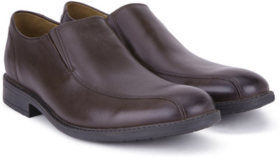 

Clarks Truxton Step Dark Brown Lea Slip On For Men(Brown