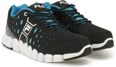 

Fila Geofit Running Shoes For Men(Black, Blue, Black;vivid blue