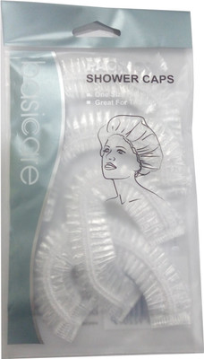 

Basicare Pack of 4 Shower Caps
