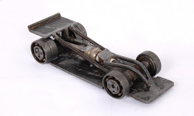 

handicrafts factory Decorative Showpiece - 4 cm(Iron, Grey)