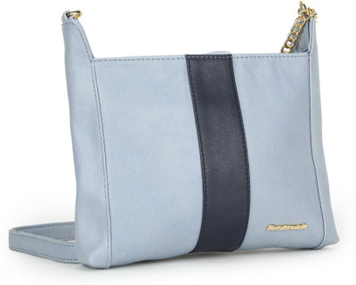 

Fastrack Women Casual Blue PU Sling Bag