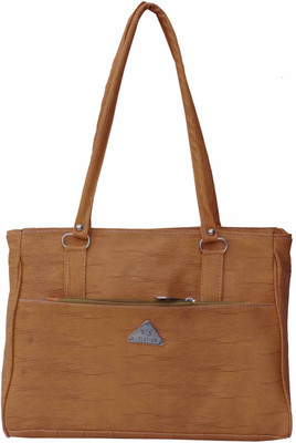 ALIVE Girls Casual Brown Leatherette Shoulder Bag
