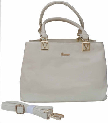 

ALIVE Girls Casual Beige Leatherette Hand-held Bag