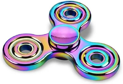 

SANJARY SUPER SMOOTH FULLY METAL MADE RAINBOW SPINNER (MULTI-COLOUR)(Multicolor)