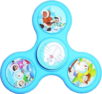 

SANJARY VERY SMOOTH METAL BEARINGS DORAMON SPINNER (MULTI-COLOUR)(Multicolor)