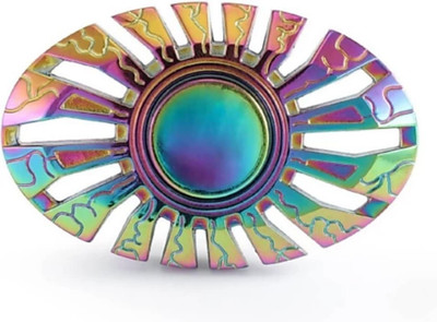 

SANJARY GOOD QUALITY PEACOCK FEATHER RAINBOW SPINNER (MULTI-COLOUR)(Multicolor)