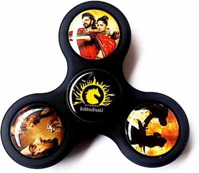 

SANJARY SUPER SMOOTH HYBRID METAL BEARINGS BAHUBALI SPINNER (MULTI-COLOUR)(Black)