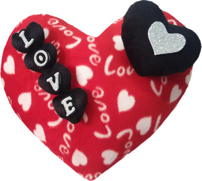 

Aparshi Loving heart stuffed cushion soft toy 4DM6 - 55 cm(Multicolor)