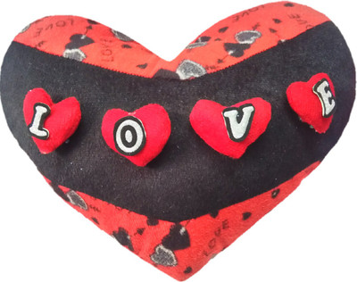 

Aparshi Cudldly heart stuffed cushion soft toy 4Do11 - 80 cm(Multicolor)