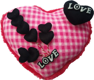 

Aparshi Cudldly heart stuffed cushion soft toy 4DC7 - 60 cm(Multicolor)