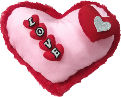 

Aparshi Loving heart stuffed cushion soft toy 4DF2 - 35 cm(Multicolor)