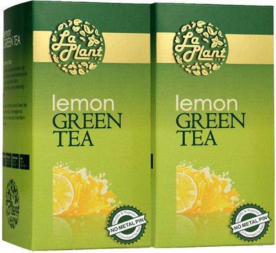 

LaPlant Lemon - 50 Bags (Pack of 2) Lemon Green Tea(160 g, Box)