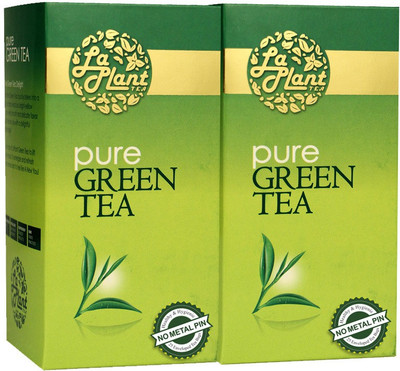 

LaPlant Pure - 50 Bags (Pack of 2) Green Tea(160 g, Box)