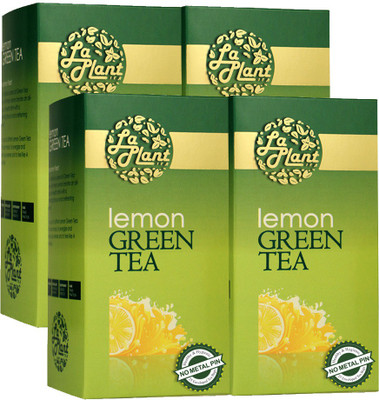 

LaPlant Lemon - 100 Bags (Pack of 4) Lemon Green Tea(320 g, Box)