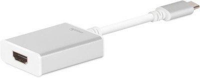 

Moshi TV-out Cable USB-C to HDMI Adapter (Color-Silver)(Silver, For Laptop)