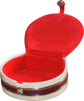 

Aadhya Bangle Box Stores bangle,jewellerys,etc Vanity Box(Red)