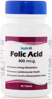 

HealthVit Folic Acid 400 mcg(60 No)