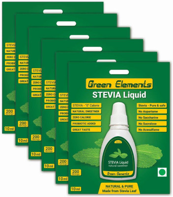 

Green Elements - Stevia Sugarfree Drops, Natural & Herbal Sugar free,(60 ml)