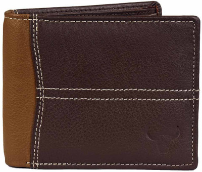 

Adams Men Brown Genuine Leather Wallet(9 Card Slots)