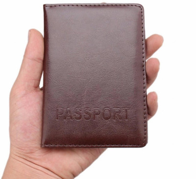 

Oyster Men Brown Artificial Leather Document Holder(4 Card Slots)