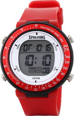SPALDING SP-04 RED Watch  - For Men   Watches  (SPALDING)