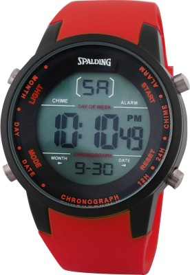 SPALDING SP-49 RED Watch  - For Men   Watches  (SPALDING)