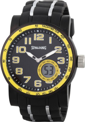 SPALDING SP-18 YELLOW Watch  - For Men   Watches  (SPALDING)