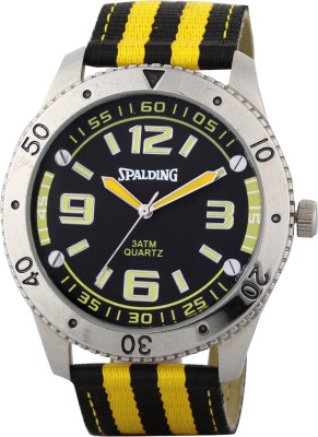SPALDING SP-31 YELLOW Watch  - For Men   Watches  (SPALDING)