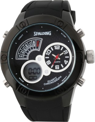SPALDING SP-67 BLACK Watch  - For Men   Watches  (SPALDING)