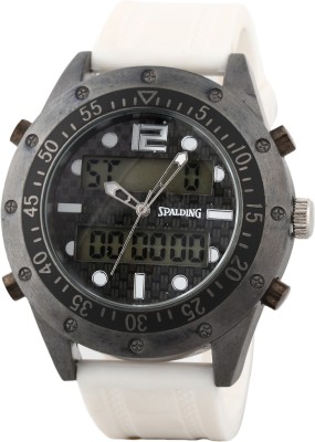 SPALDING SP-44 WHITE Watch  - For Men   Watches  (SPALDING)
