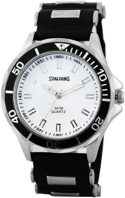 SPALDING SP-10 WHITE Watch  - For Men   Watches  (SPALDING)
