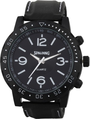 SPALDING SP-39 BLACK Watch  - For Men   Watches  (SPALDING)
