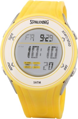 SPALDING WT-71 YELLOW Watch  - For Men   Watches  (SPALDING)