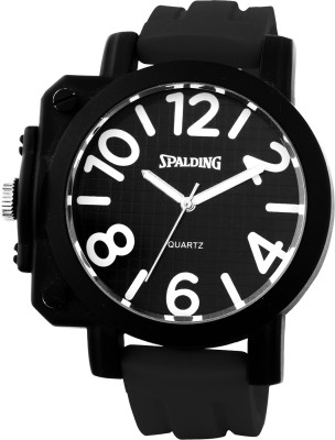 SPALDING SP-45 BLACK Watch  - For Men   Watches  (SPALDING)