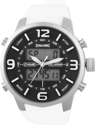 SPALDING SP-46 WHITE Watch  - For Men   Watches  (SPALDING)