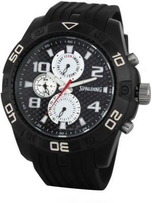 SPALDING SP-54 BLACK Watch  - For Men   Watches  (SPALDING)