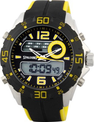 SPALDING SP-51 YELLOW Watch  - For Men   Watches  (SPALDING)