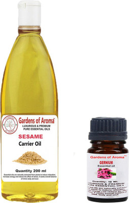 

Gardens Of Aroma Geranium 10ml AndSesame 200ml(210 ml)