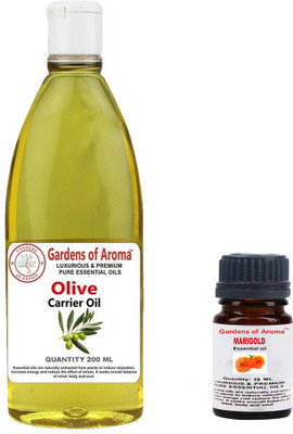 

Gardens of Aroma Marigold 10ml And Olive 200ml(210 ml)