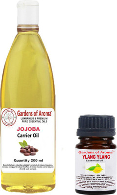 

Gardens Of Aroma Ylang ylang 10ml and jojoba 200ml(210 ml)