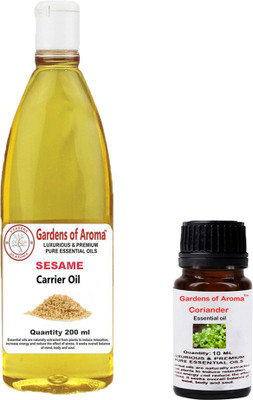 

Gardens Of Aroma Coriander 10ml AndSesame 200ml(210 ml)