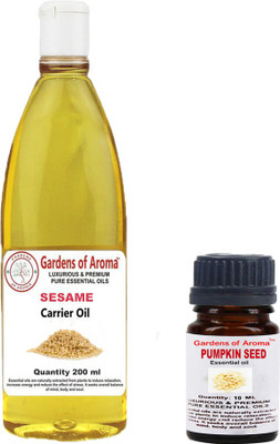

Gardens Of Aroma Pumpkinseed 10ml AndSesame 200ml(210 ml)